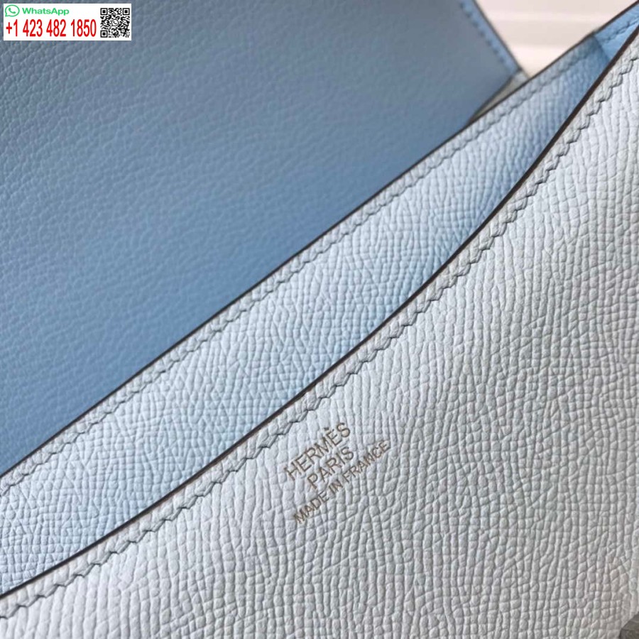 ماکت کیف های شانه ای هرمس کنستانس چرم اپسوم نقره ای H28420