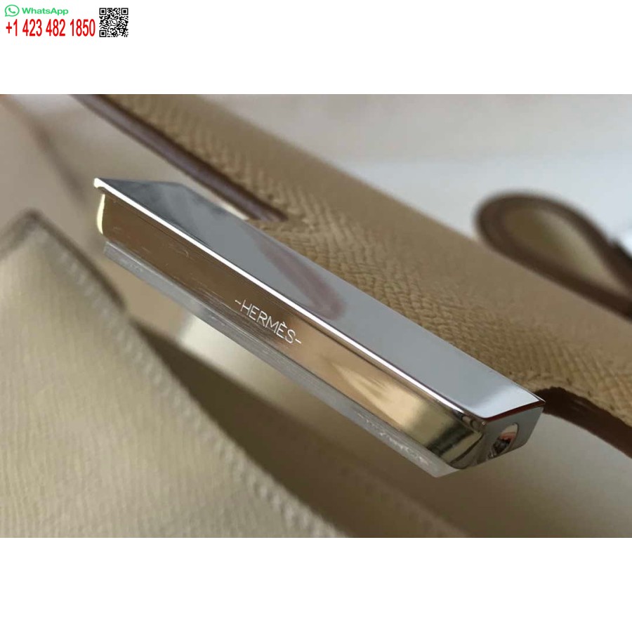 Réplique Hermes Constance Sacs à Bandoulière Epsom Cuir Argent H28419