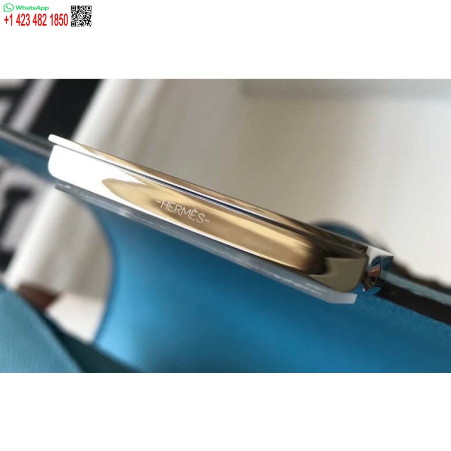 Réplique Hermes Constance Sacs à Bandoulière Epsom Cuir Argent H28418