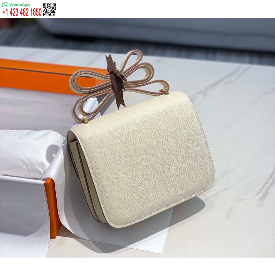 Réplique Hermes Constance Sac à Bandoulière En Cuir Epsom Or H28414