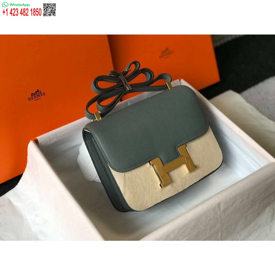 Replik Hermes Constance Umhängetasche Epsom Leder Gold H28407