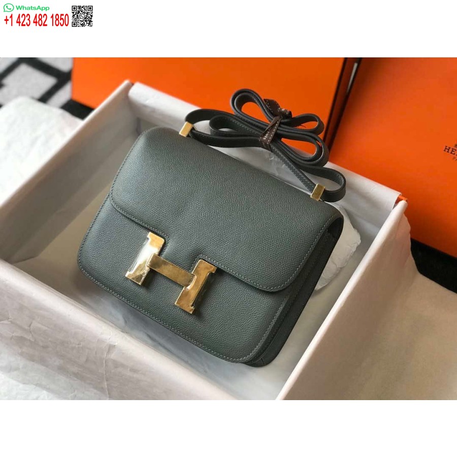 Replik Hermes Constance Umhängetasche Epsom Leder Gold H28407