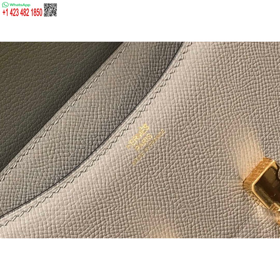 ماکت کیف هرمس کنستانس صلیب بادی چرم اپسوم طلایی H28403