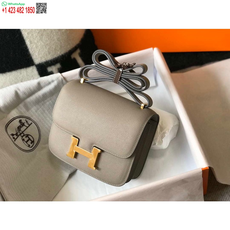 Replik Hermes Constance Umhängetasche Epsom Leder Gold H28403