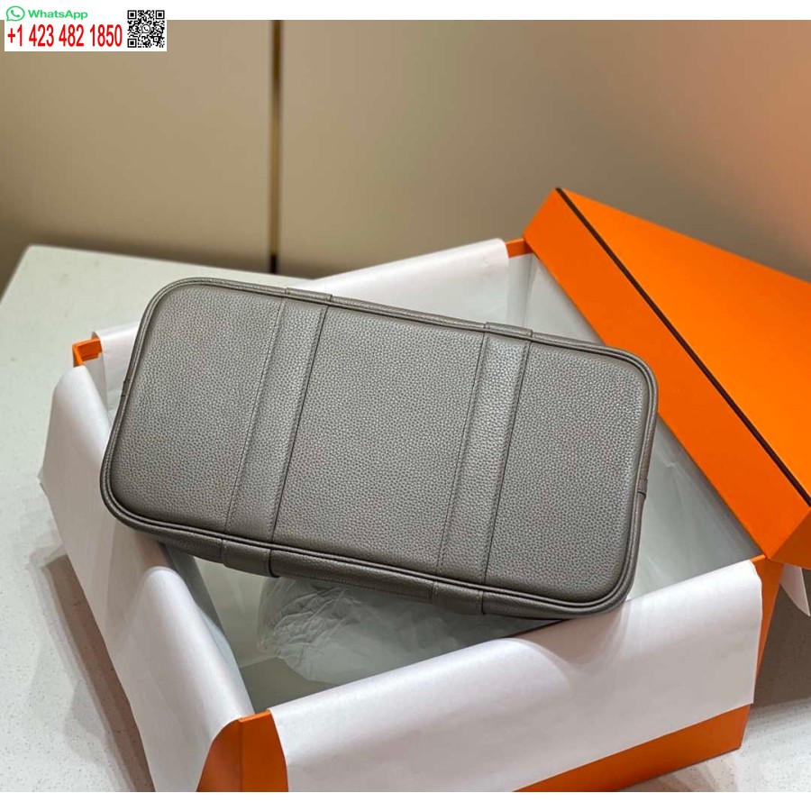 Replika Hermes Tmavošedá Togo Stredná Záhradná Párty 36cm Taška H239059