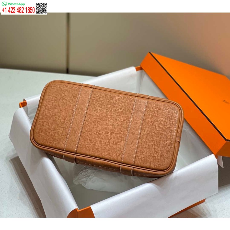 Replika Hermes Hnedá Togo Stredná Záhradná Párty 36cm Taška V239054