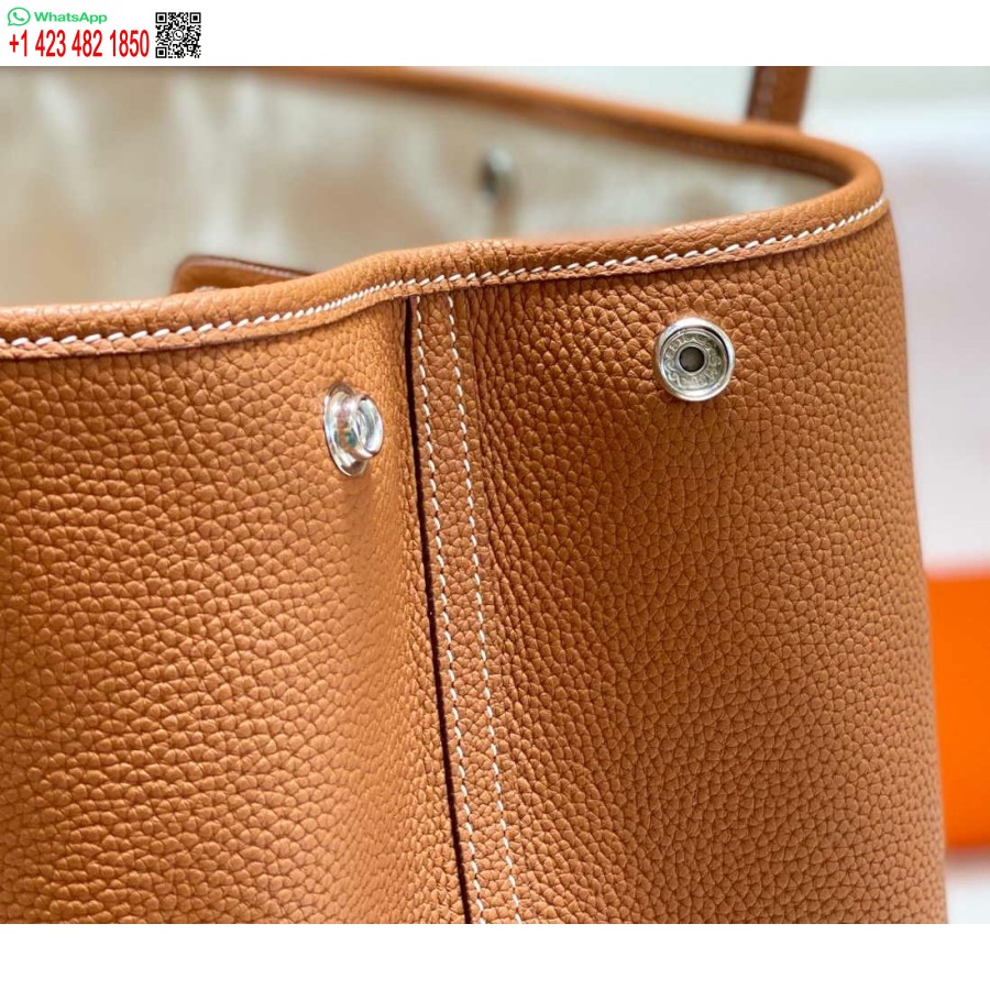 Replika Hermes Hnedá Togo Stredná Záhradná Párty 36cm Taška V239054