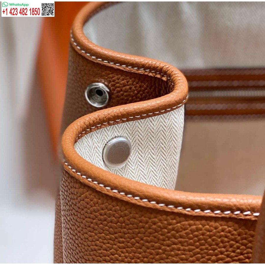 Replika Hermes Hnedá Togo Stredná Záhradná Párty 36cm Taška V239054