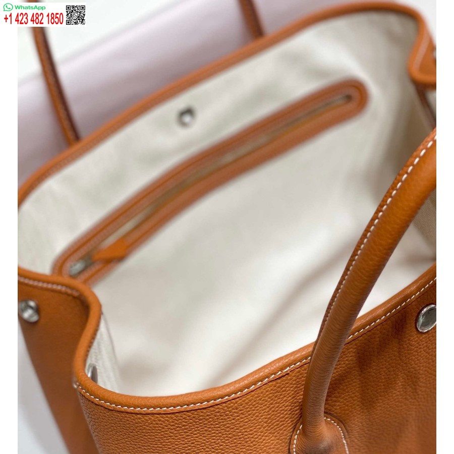 Replika Hermes Hnedá Togo Stredná Záhradná Párty 36cm Taška V239054