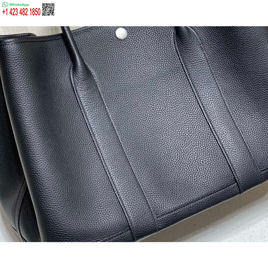 Replika Torby Hermes Black Togo Medium Garden Party 36 Cm H239055