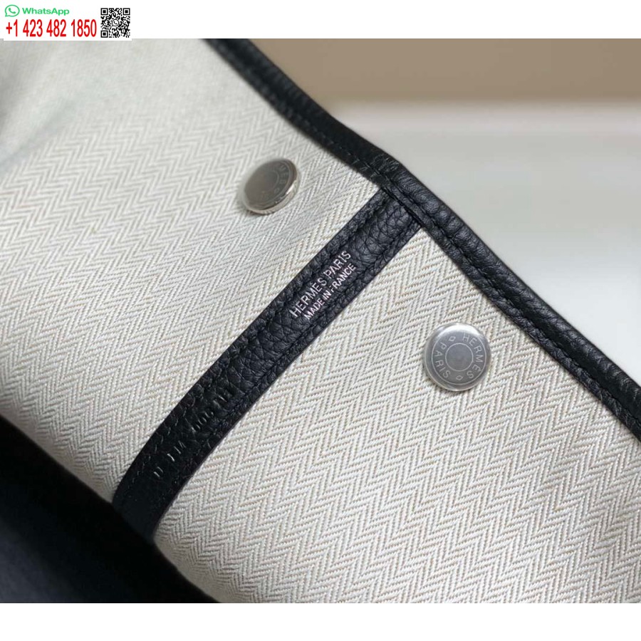 Replica Hermes Black Clemence Dārza Ballīte 30cm Soma H239047