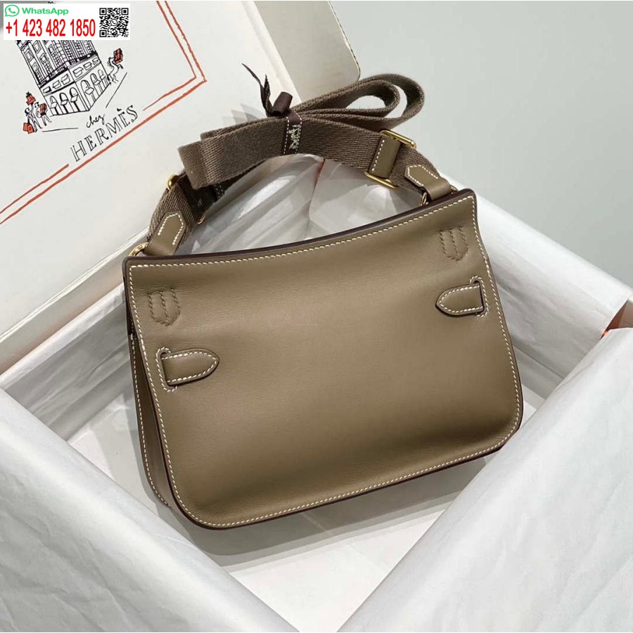 Réplique Hermes 316413 Jypsiere Cuir Hermes Sacs Éléphant Gris H900912