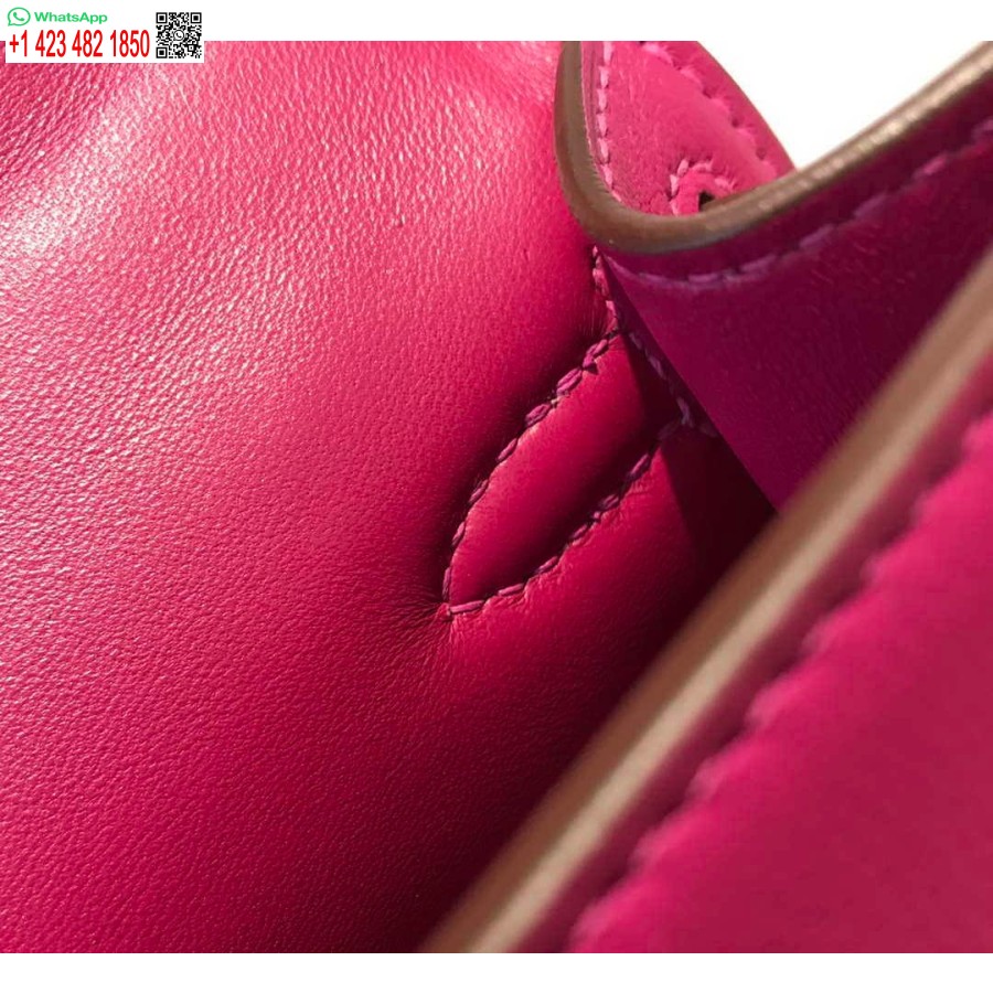 Replica Hermes Kelly Pochette Swift Pochette In Pelle Argento H230263