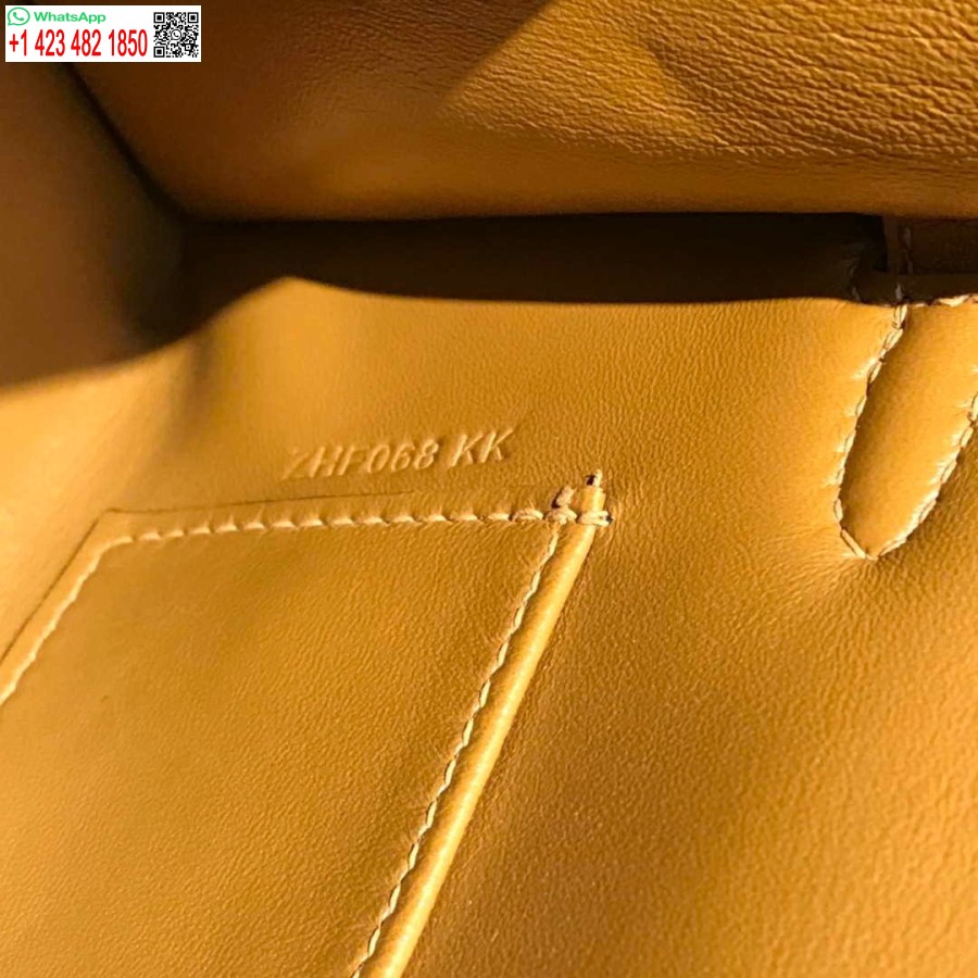 Replika Hermes Kelly Pochette Greitas Odinis Sankabos Krepšys Auksinis H230276