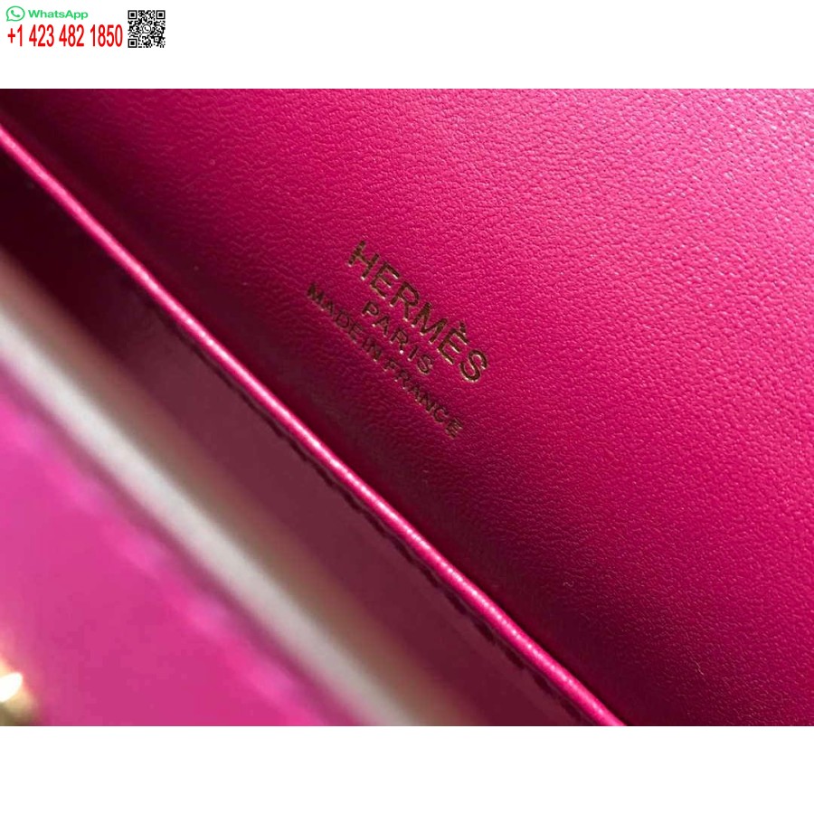 Replica Hermes Kelly Pochette Swift Pochette In Pelle Oro H230275