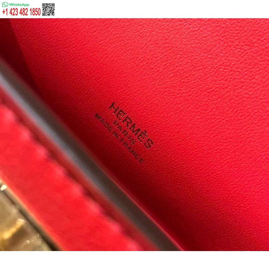 Réplique Hermes Kelly Pochette Swift Sac D'embrayage En Cuir Or H230268