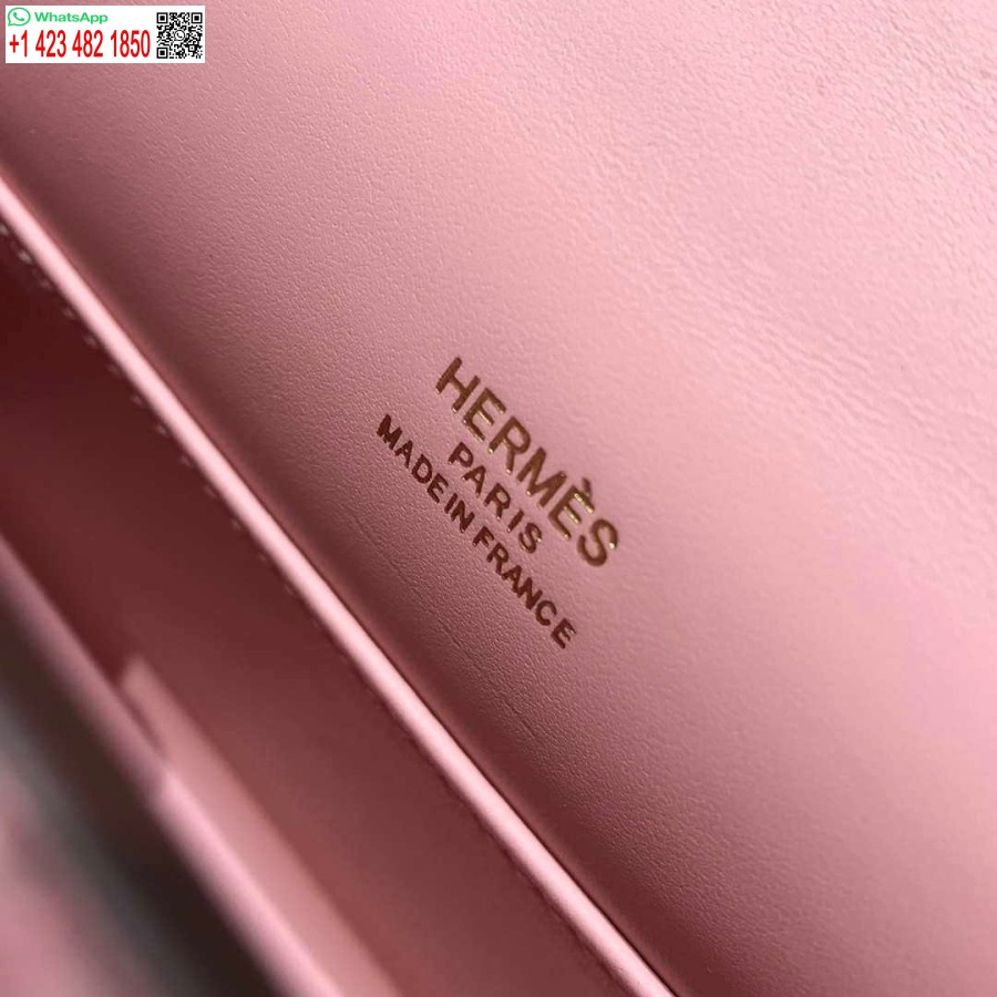 Replik Hermes Kelly Pochette Swift Leder-Clutch-Tasche Gold H230251