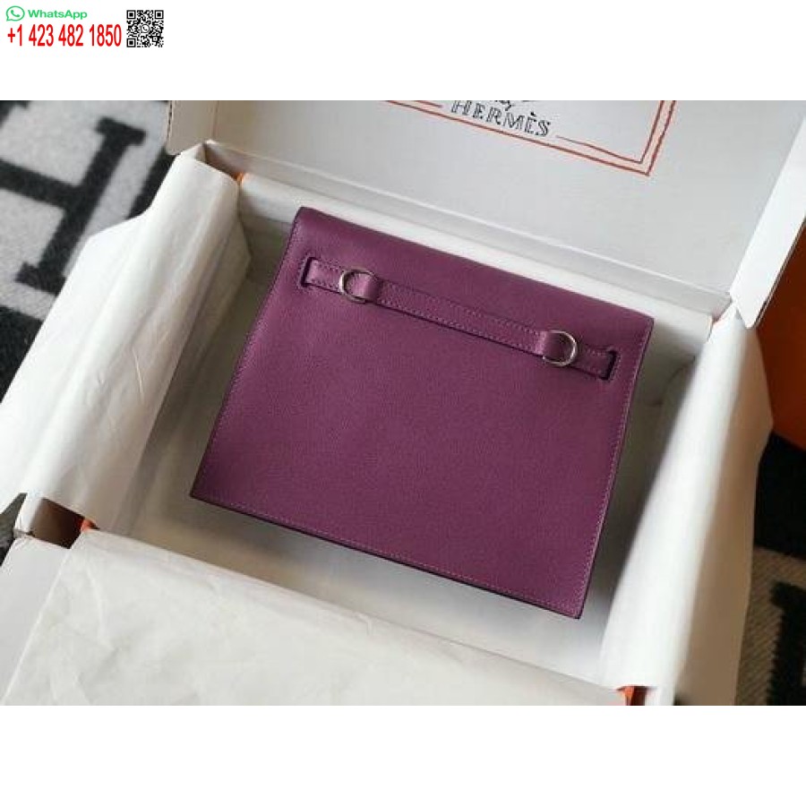 Replica Hermes Kelly Danse 22cm Nahkalaukku 20358 Violetti