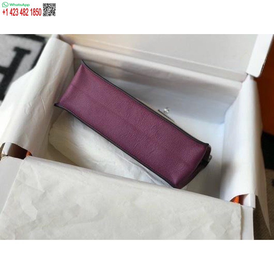 Replica Hermes Kelly Danse 22cm Nahkalaukku 20358 Violetti