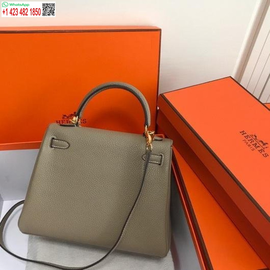 Replica Hermes Kelly Danse 20315 Borsa Con Tracolla Firmata Tote Albicocca