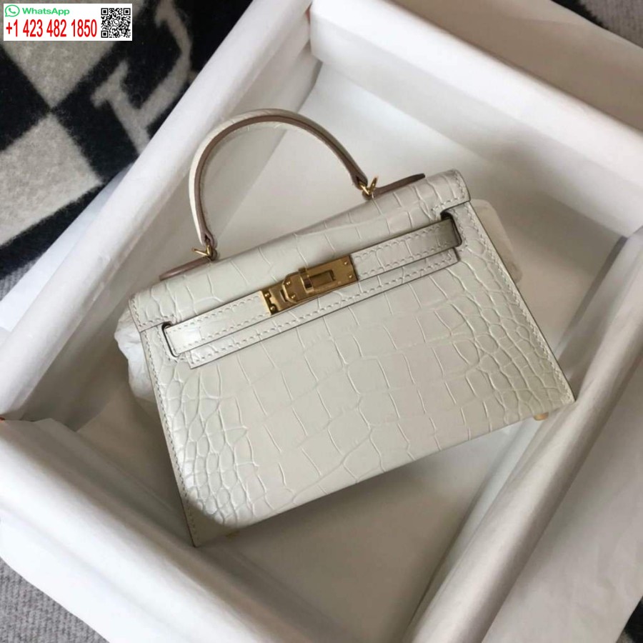 Replica Borsa Hermes Kelly Designer Hermes Mini Borsa A Tracolla Da 19 Cm Beige 20453