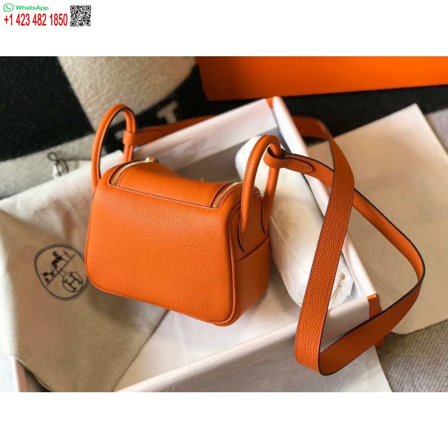 Replica Hermes H079086ck18 Mini Borsa Lindy 19 Cm Semi-manuale H231908