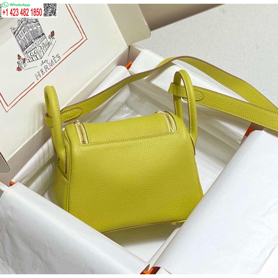 Replika Hermes H079086ck18 Lindy Mini Taška 19cm Polomanuální H231900