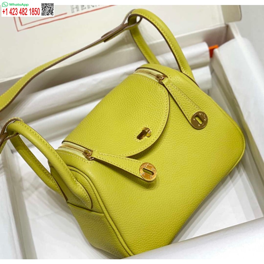 Replika Hermes H079086ck18 Lindy Mini Taška 19cm Polomanuální H231900
