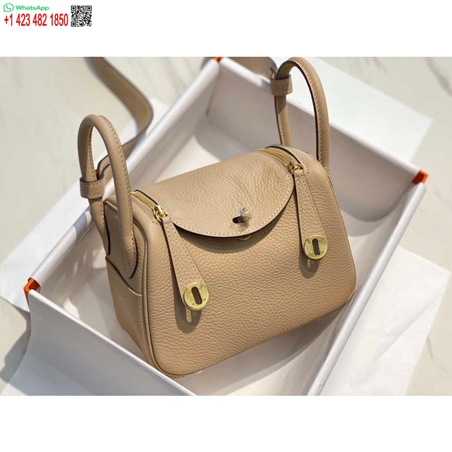 Replika Hermes H079086 Lindy Mini çanta 19cm H231935
