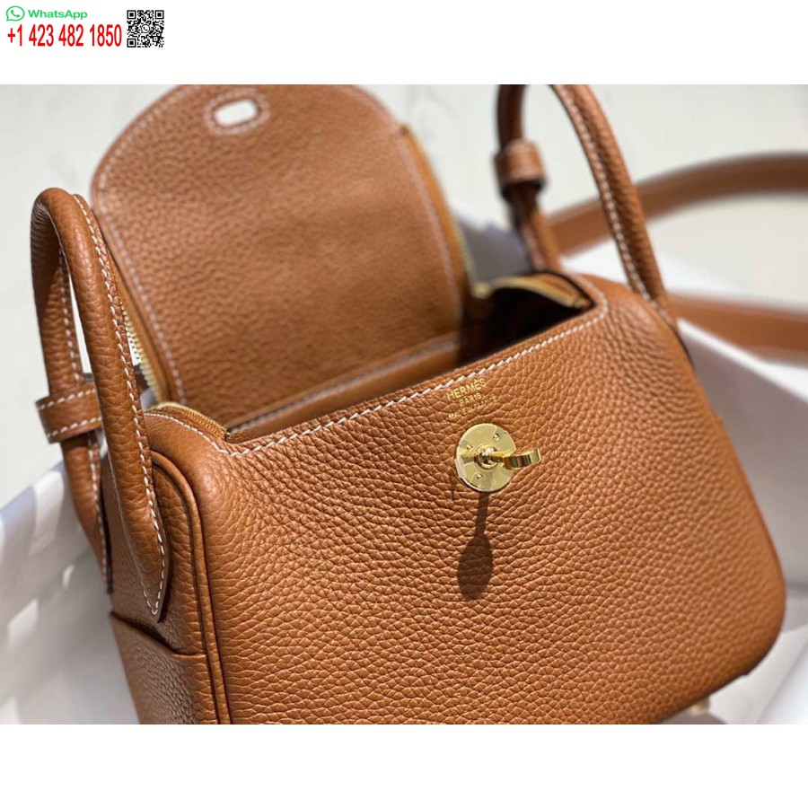 Replika Hermes H079086 Lindy Mini Torbica 19 Cm H231934