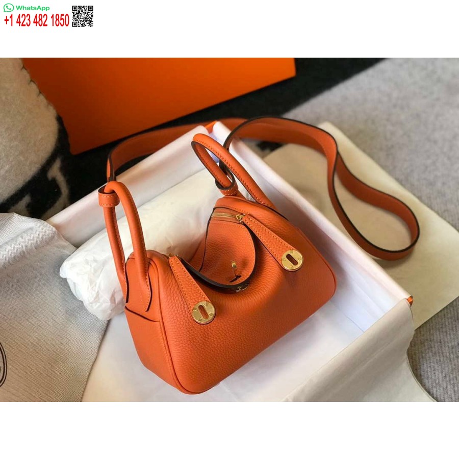 Replika Hermes H079086 Lindy Mini Taška 19cm H231924