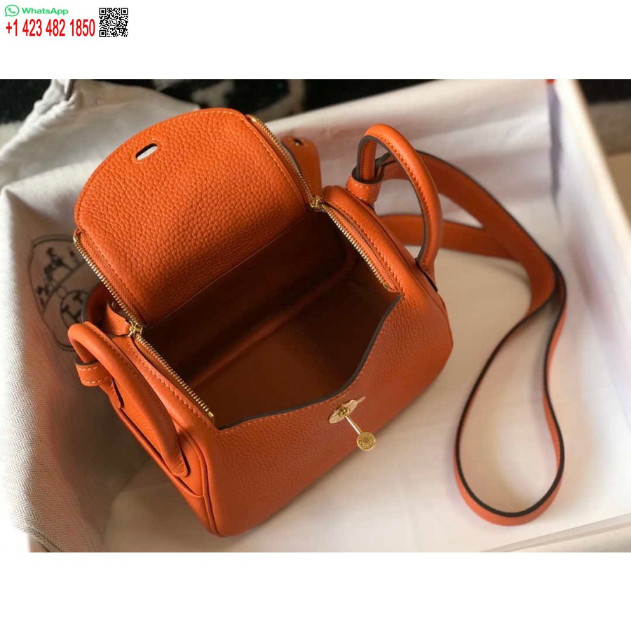 Replika Hermes H079086 Lindy Mini Taška 19cm H231924