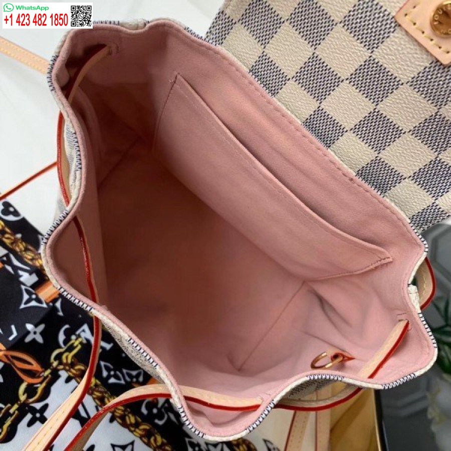 Replika Louis Vuitton Sperone Bb Ruksak Damier Azur N44026 Blv010