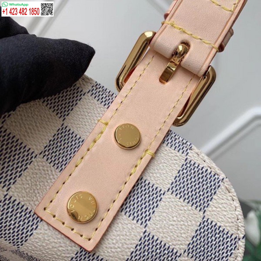 Replika Louis Vuitton Sperone Bb Ruksak Damier Azur N44026 Blv010