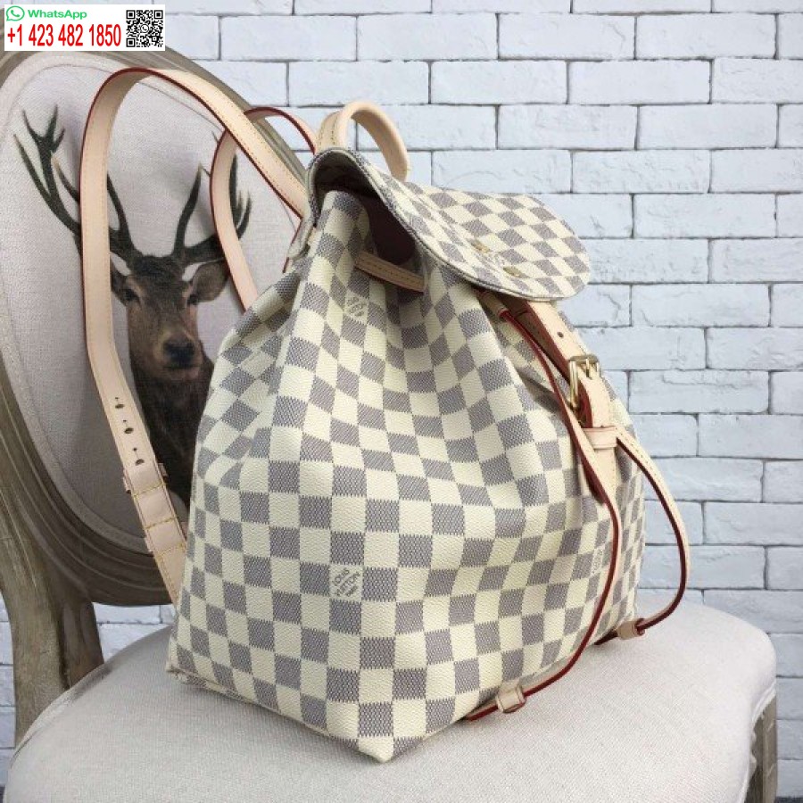 Réplique Louis Vuitton Sac À Dos Sperone Damier Azur N41578 Blv015