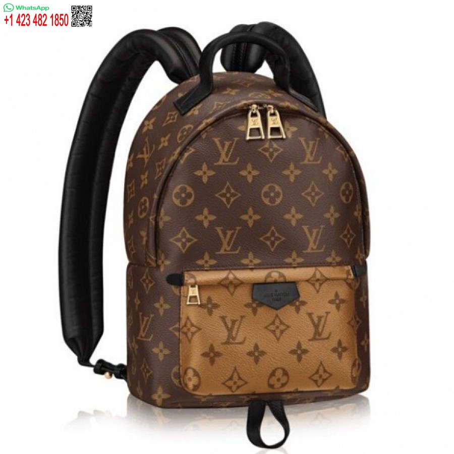 Replika Louis Vuitton Palmių Spyruoklės Pm Kuprinė Monograma Reverse M43116 Blv021