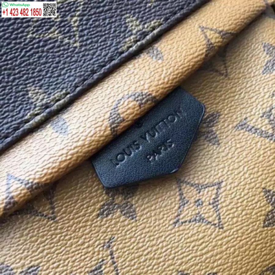 Replika Louis Vuitton Palmių Spyruoklės Pm Kuprinė Monograma Reverse M43116 Blv021