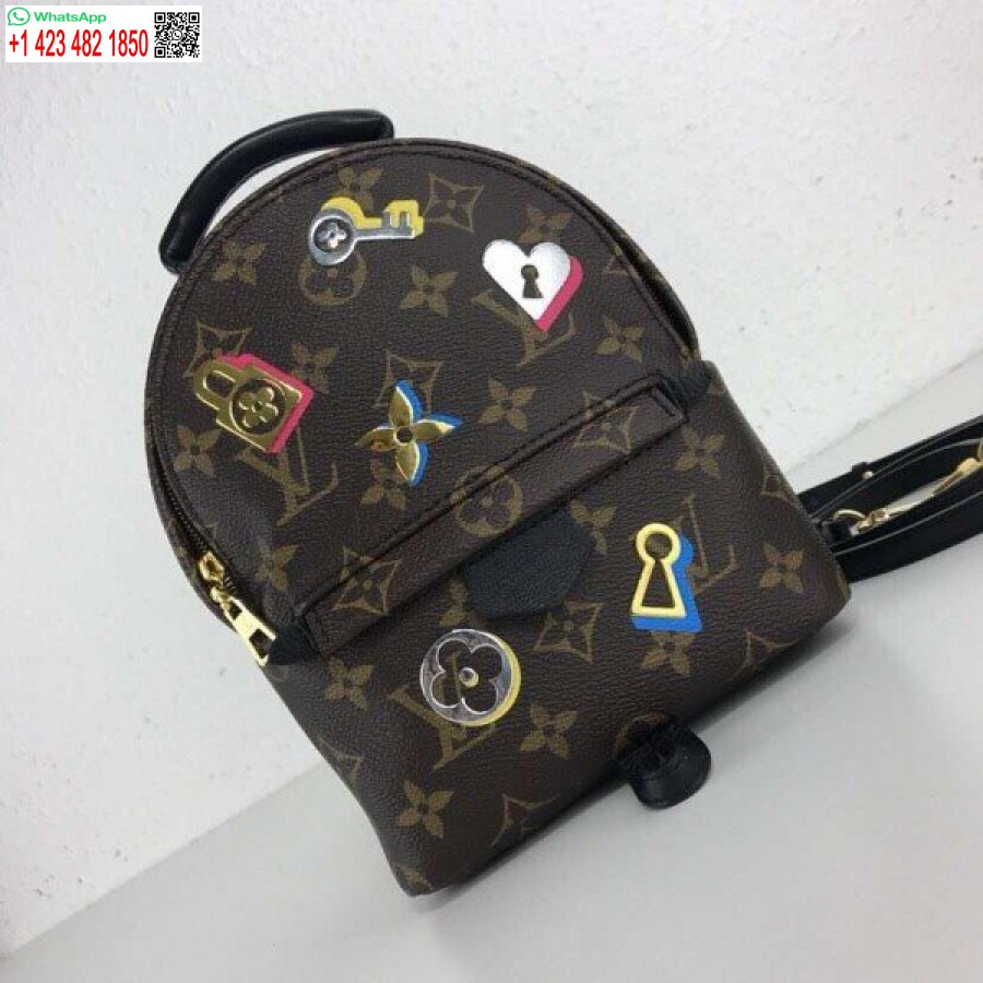 Реплика мини-рюкзака Louis Vuitton Palm Springs M44367 Blv004