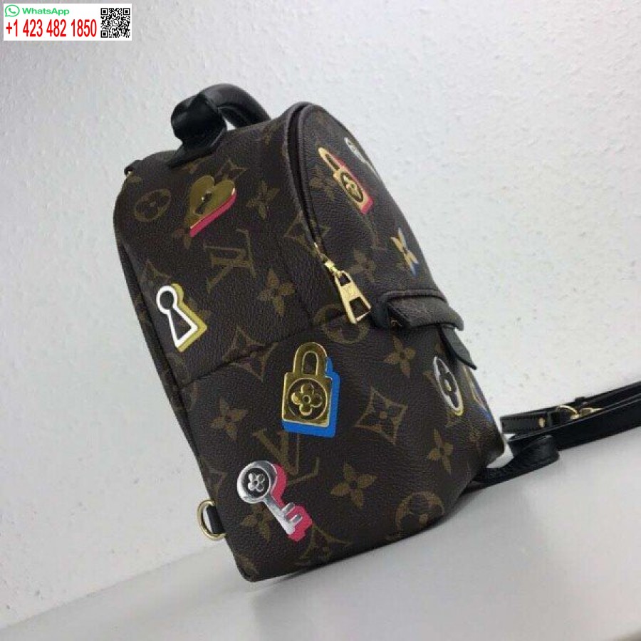Реплика мини-рюкзака Louis Vuitton Palm Springs M44367 Blv004