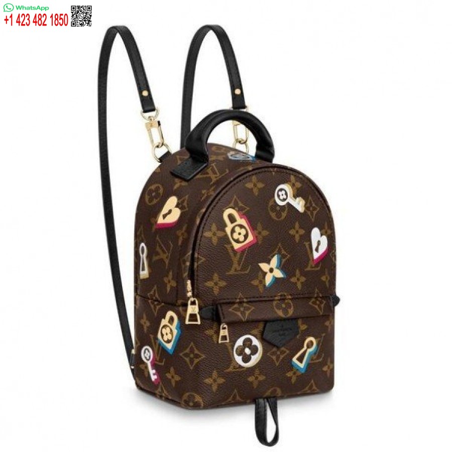 Replika Ransel Mini Louis Vuitton Palm Springs M44367 Blv004
