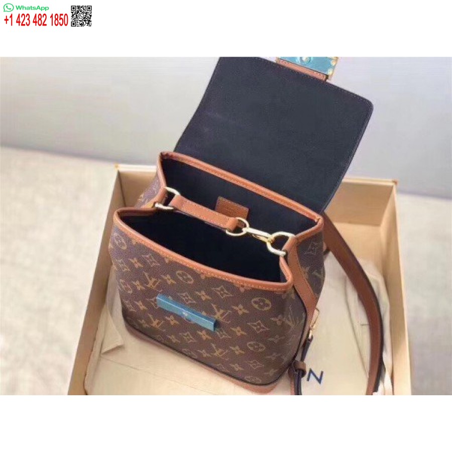 Replica Louis Vuitton Dauphine Backpack PM Monogram Reverse M45142 BLV009