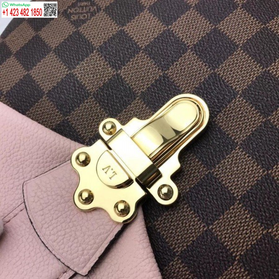 Replika Louis Vuitton Clapton Ruksak Damier Ebene N42262 Blv003