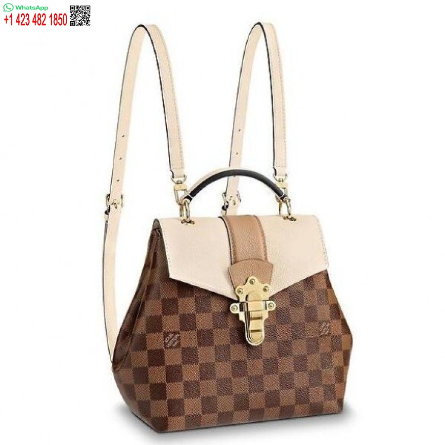 Replica Louis Vuitton Zaino Clapton Damier Ebene N42259 Blv014