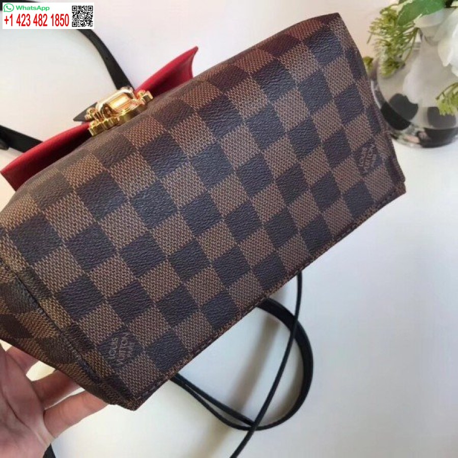 Replika Louis Vuitton Clapton Kuprinė Damier Ebene N40104 Blv005