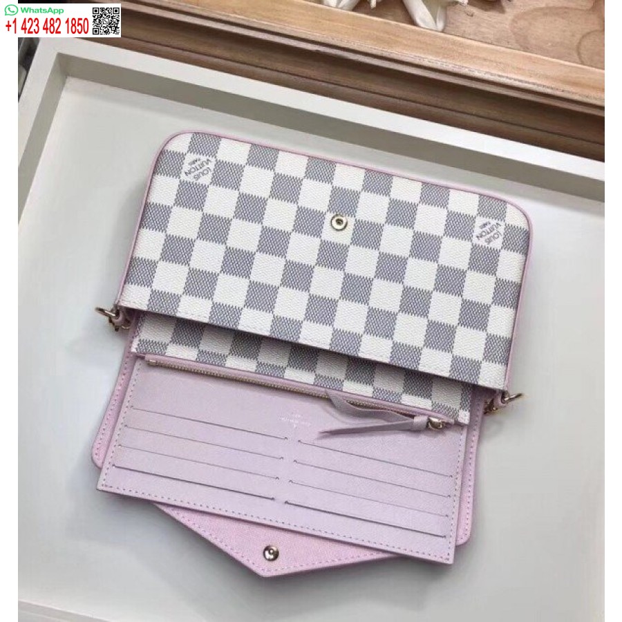 Réplique Louis Vuitton Pochette Felicie Damier Azur N60235 Blv034