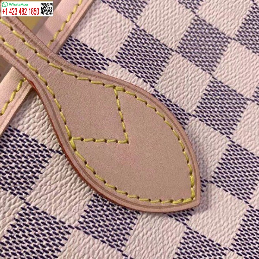 Réplique Louis Vuitton Neverfull PM Sac Damier Azur N41362 Blv032