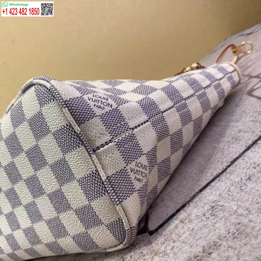 Réplique Louis Vuitton Neverfull PM Sac Damier Azur N41362 Blv032