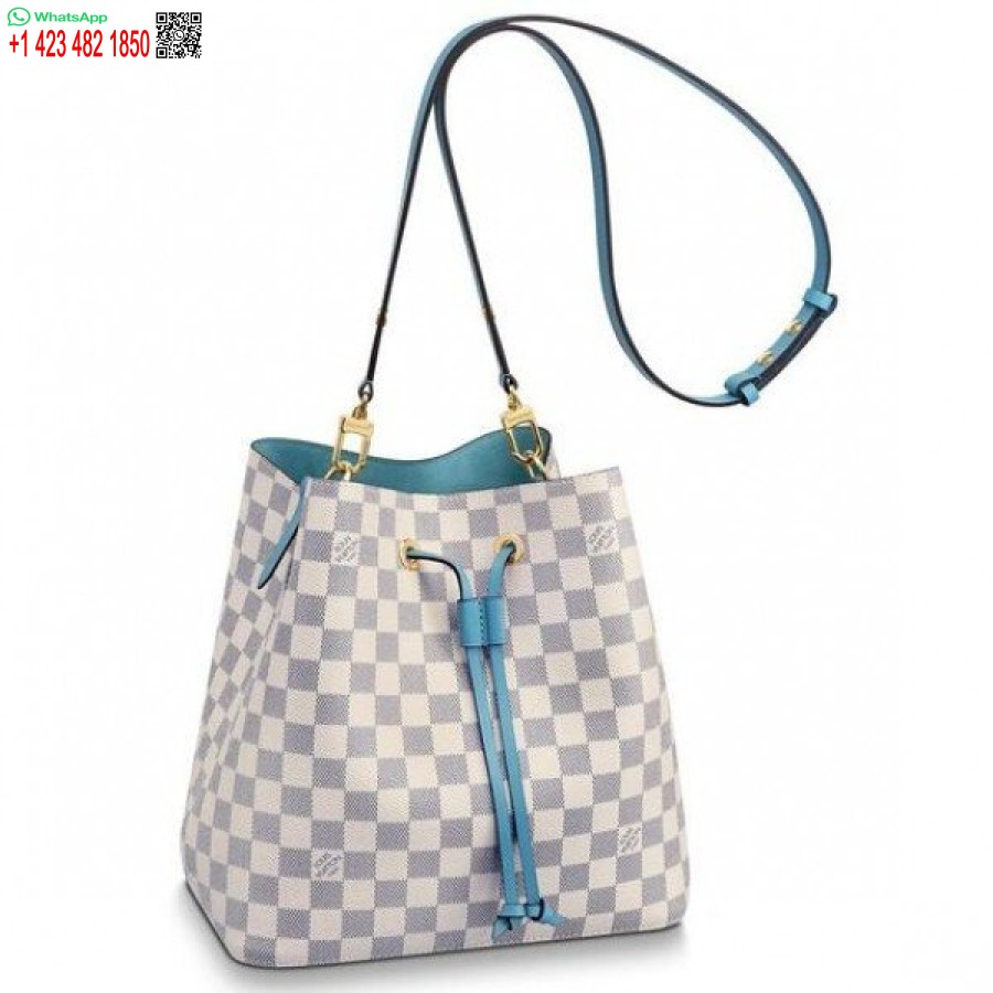 Replica Borsa Louis Vuitton Neonoe Damier Azur N40153 Blv037