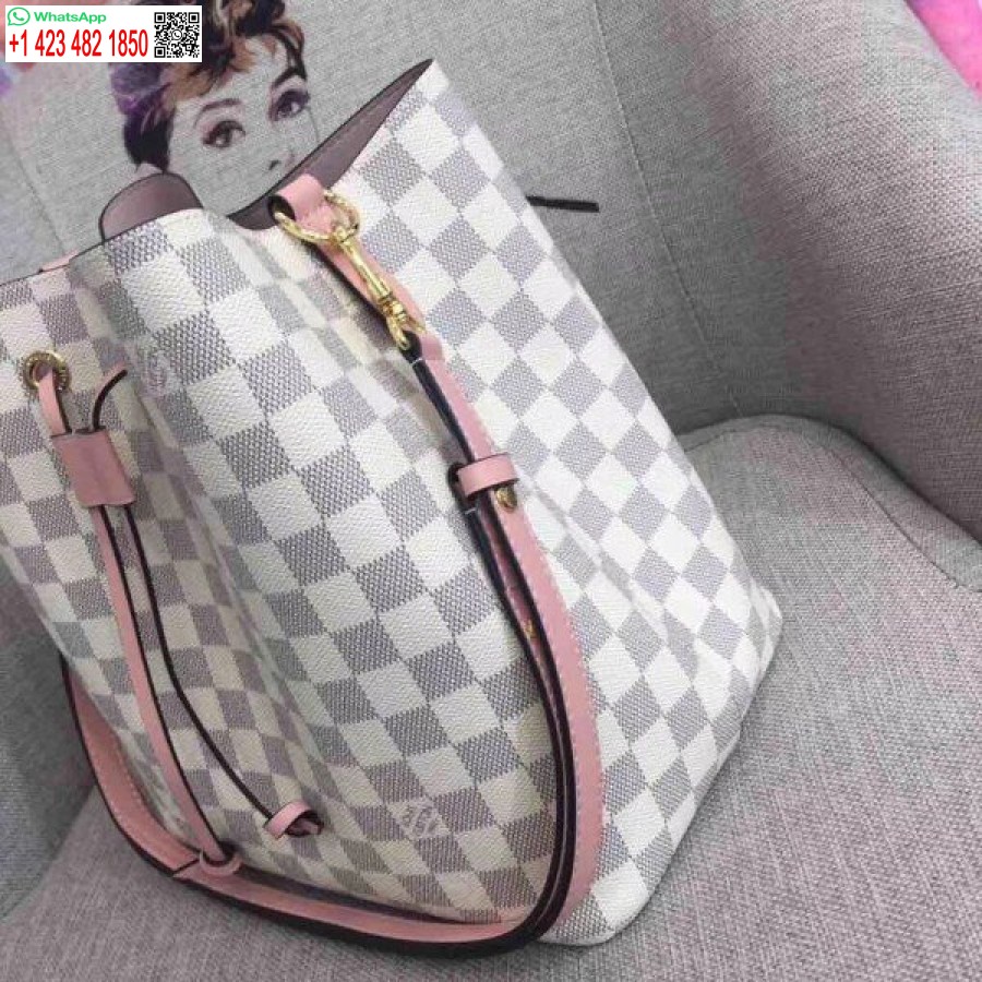 Réplica Louis Vuitton Bolsa Neonoe Damier Azur N40152 Blv036