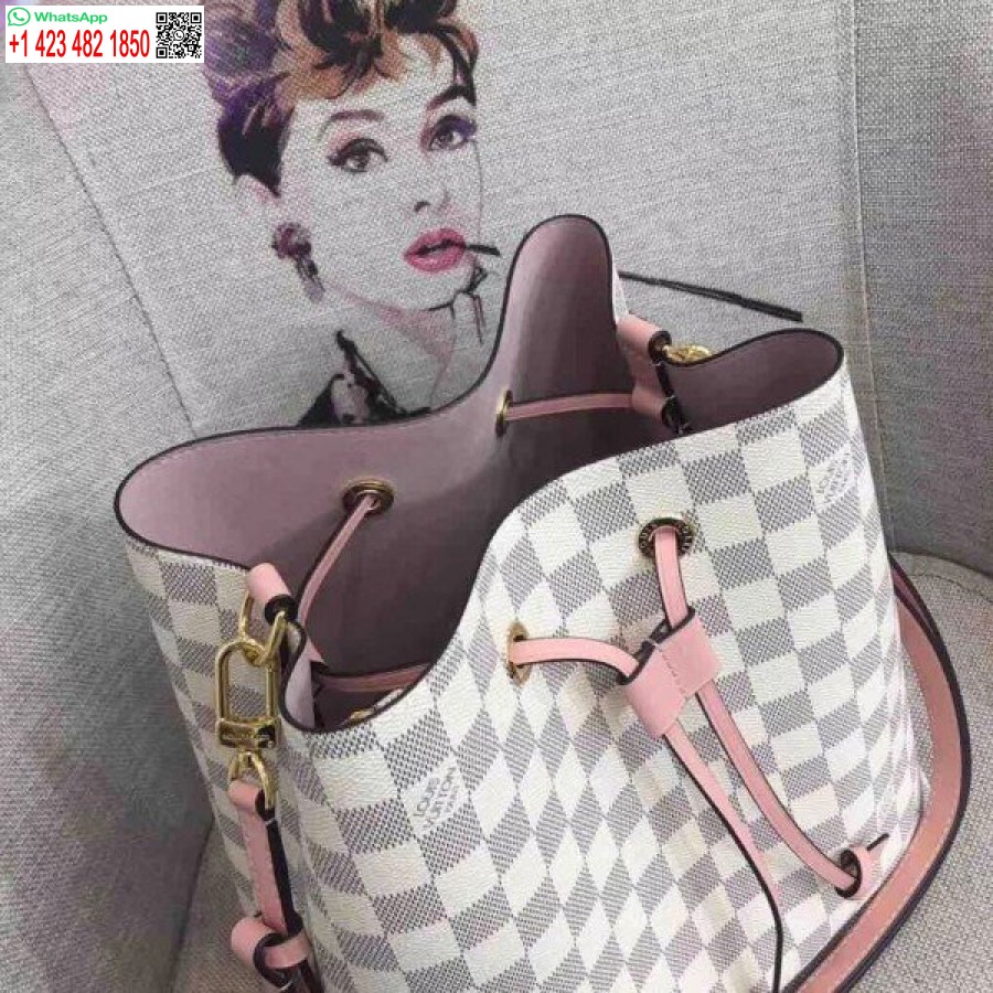 Réplica Louis Vuitton Bolsa Neonoe Damier Azur N40152 Blv036